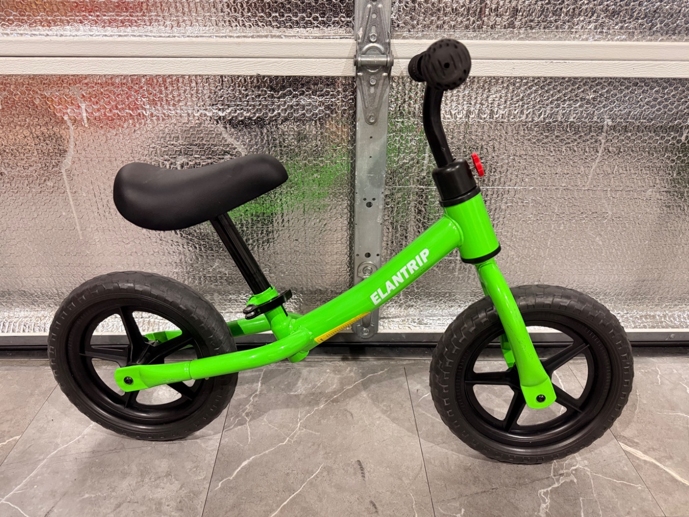 Elantrip Balance Bike Green, Lightweight Toddler Bike for 1-3 Year Old Boys, Birthday Gift Toys for 1-3 Year Old Boys and Girls, No Pedal Bikes for Kids with Adjustable Handlebar and seat