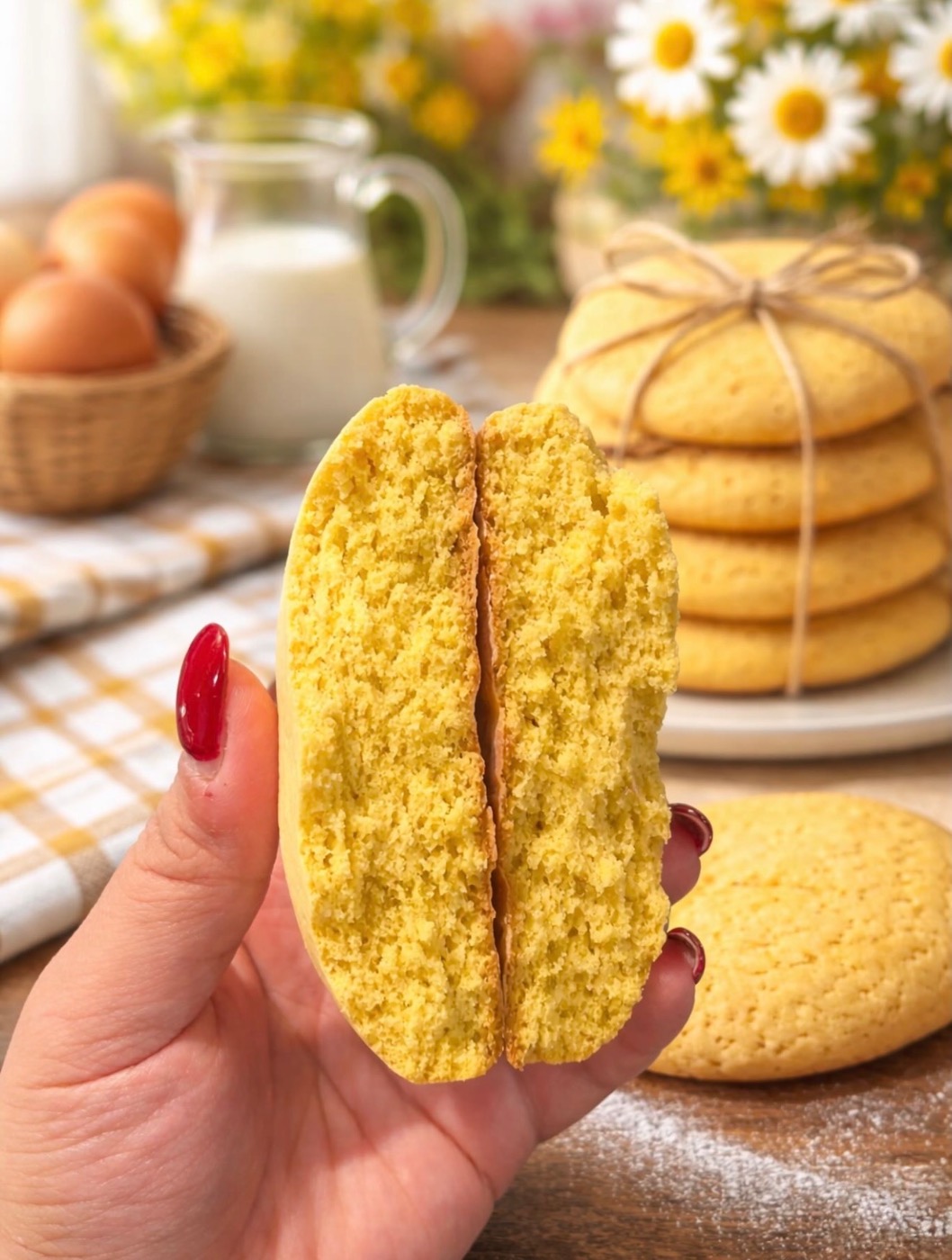 Egg cookies available  This weekend.