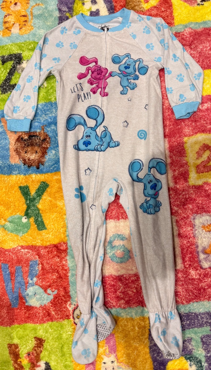 Blue’s Clues Footed Pajama 4T Toddler