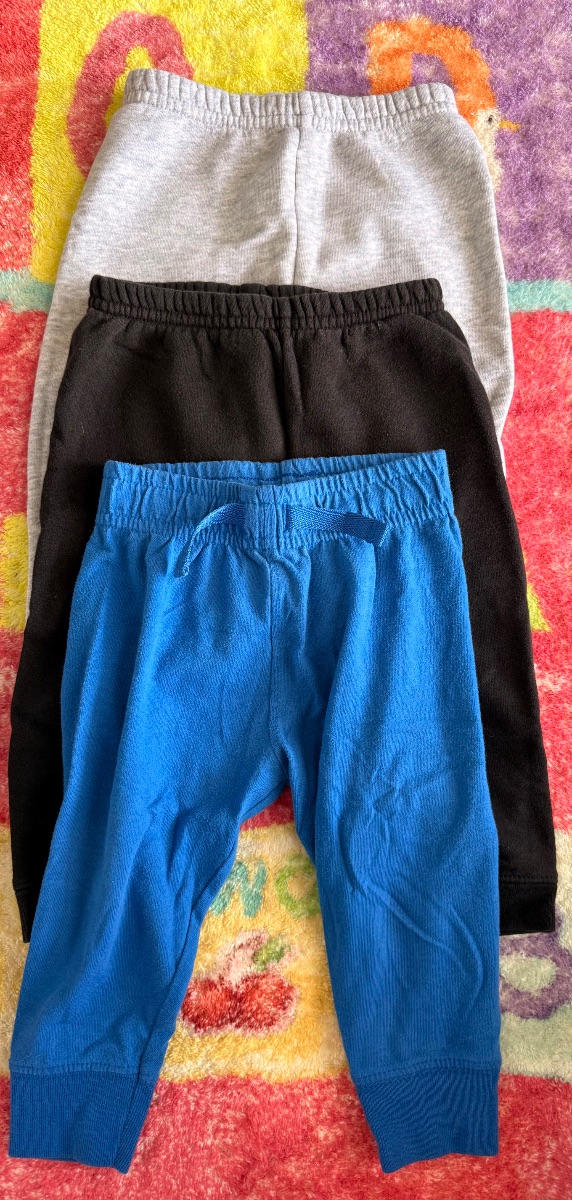 3-Pack Baby Jogger Pants 12 Months