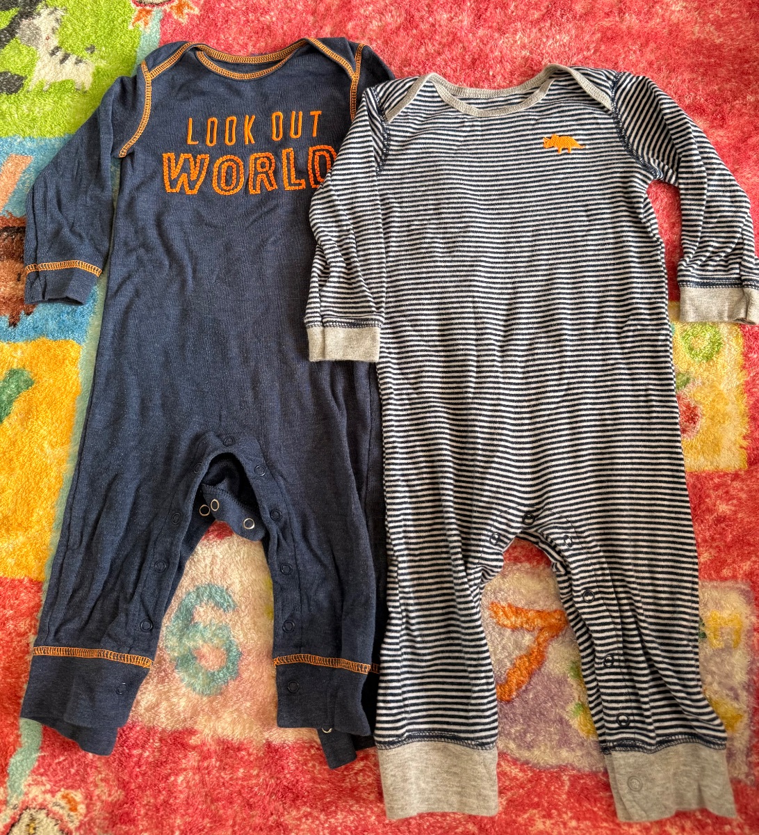 Carter’s 12M Pajamas – 3-Pack