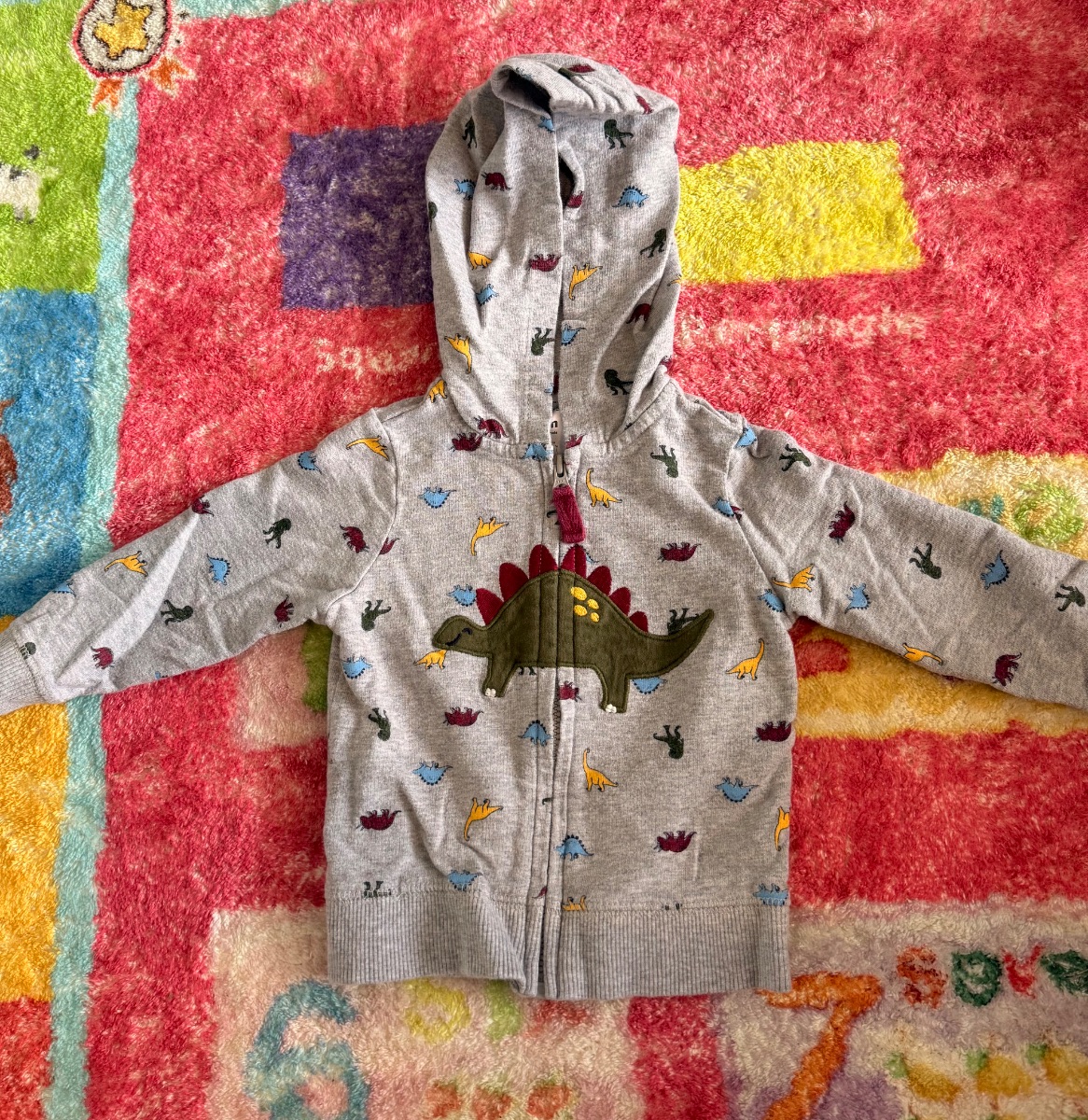 Carter’s Dinosaur Hoodie 12M