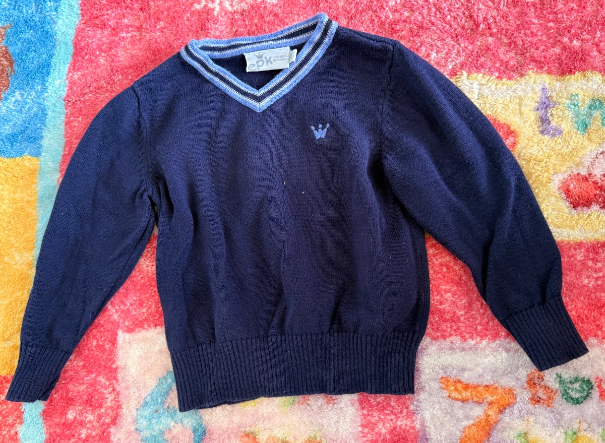 EPK Baby Sweater 12M Classic Blue