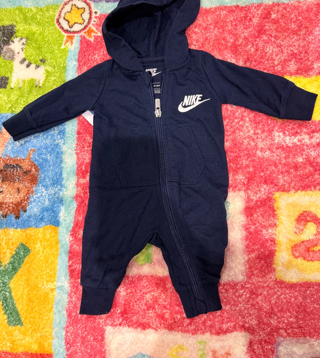 Nike Baby Hooded Jumpsuit Newborn
