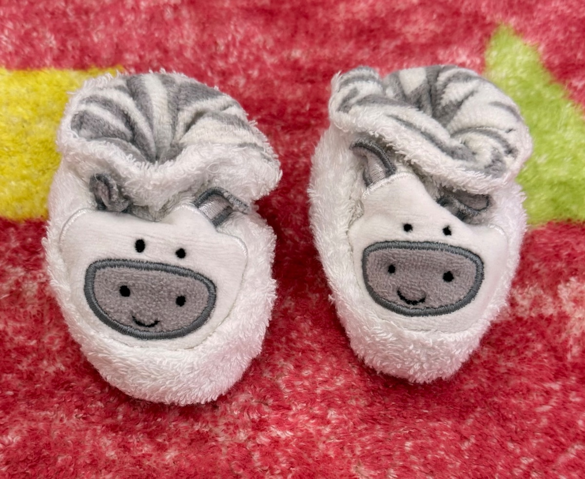 Pair of baby booties