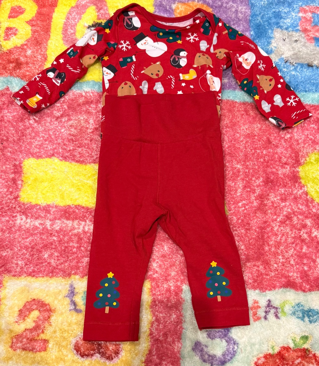 H&M Christmas Baby Outfit Set 4–6 Months