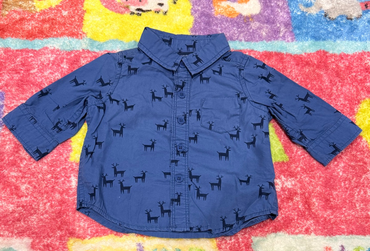 Baby Gap Button-Up Shirt 3–6 Months