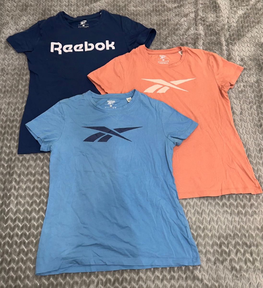 Reebok Women’s T-Shirts Bundle (3 Pack) – Size Medium