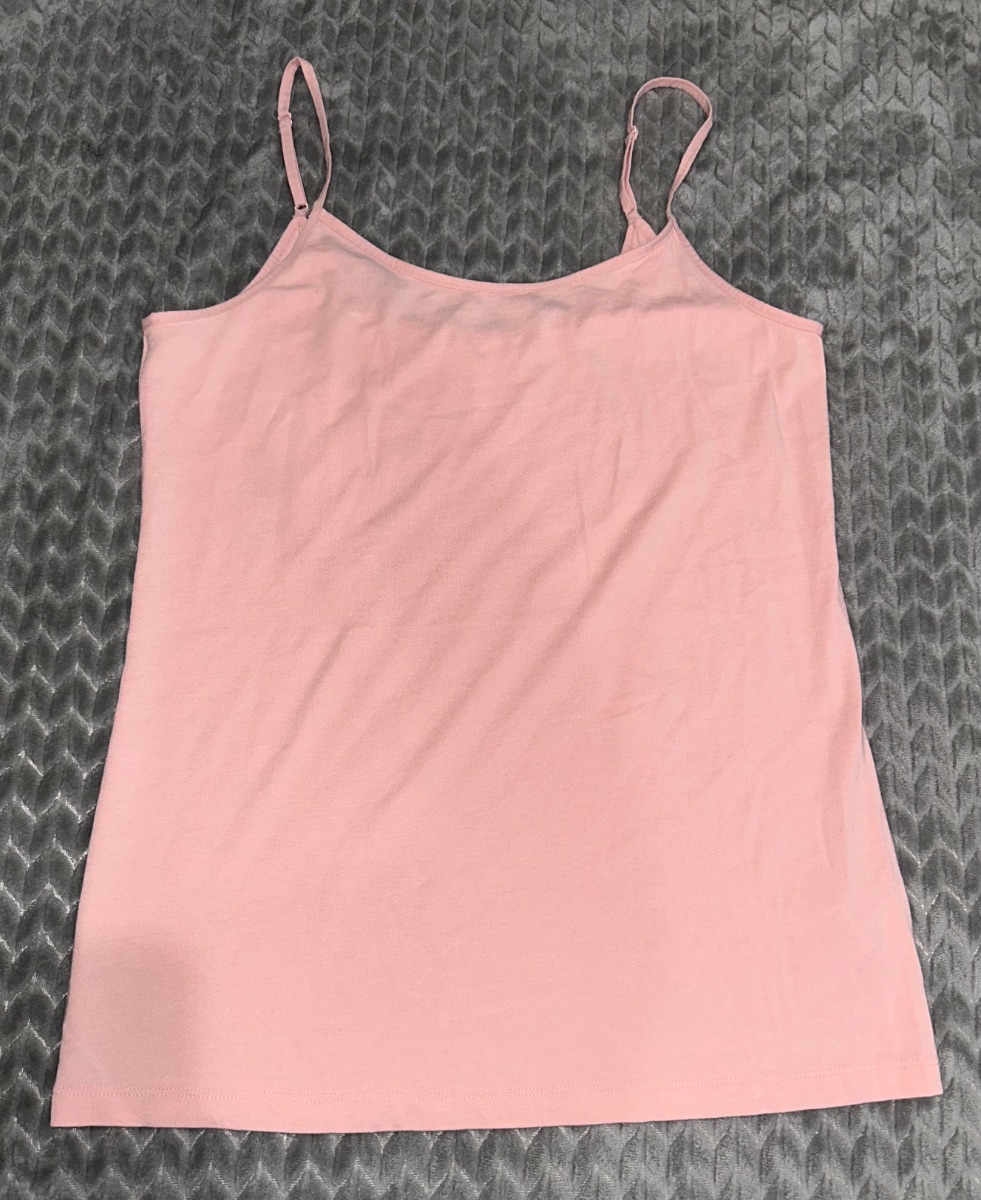 Women’s Pink Camisole Tank Top – Size Medium