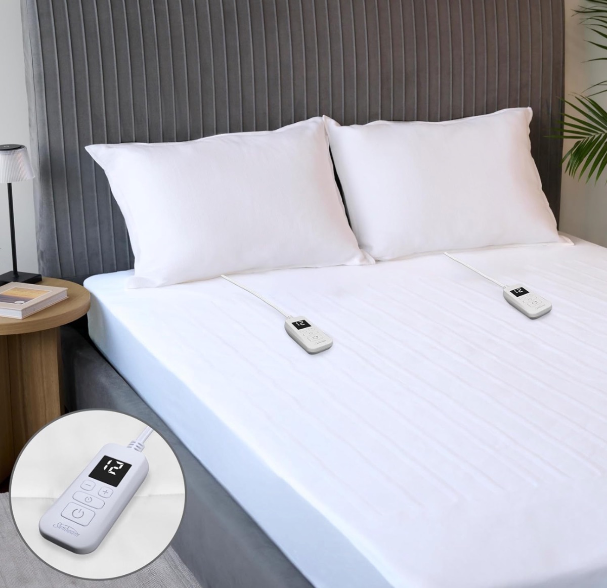 Sunbeam Electric Heated Mattress Pad King 80" x 76"