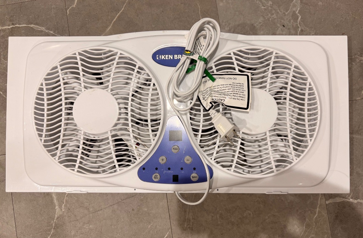 Twin Window Fan 9 inch