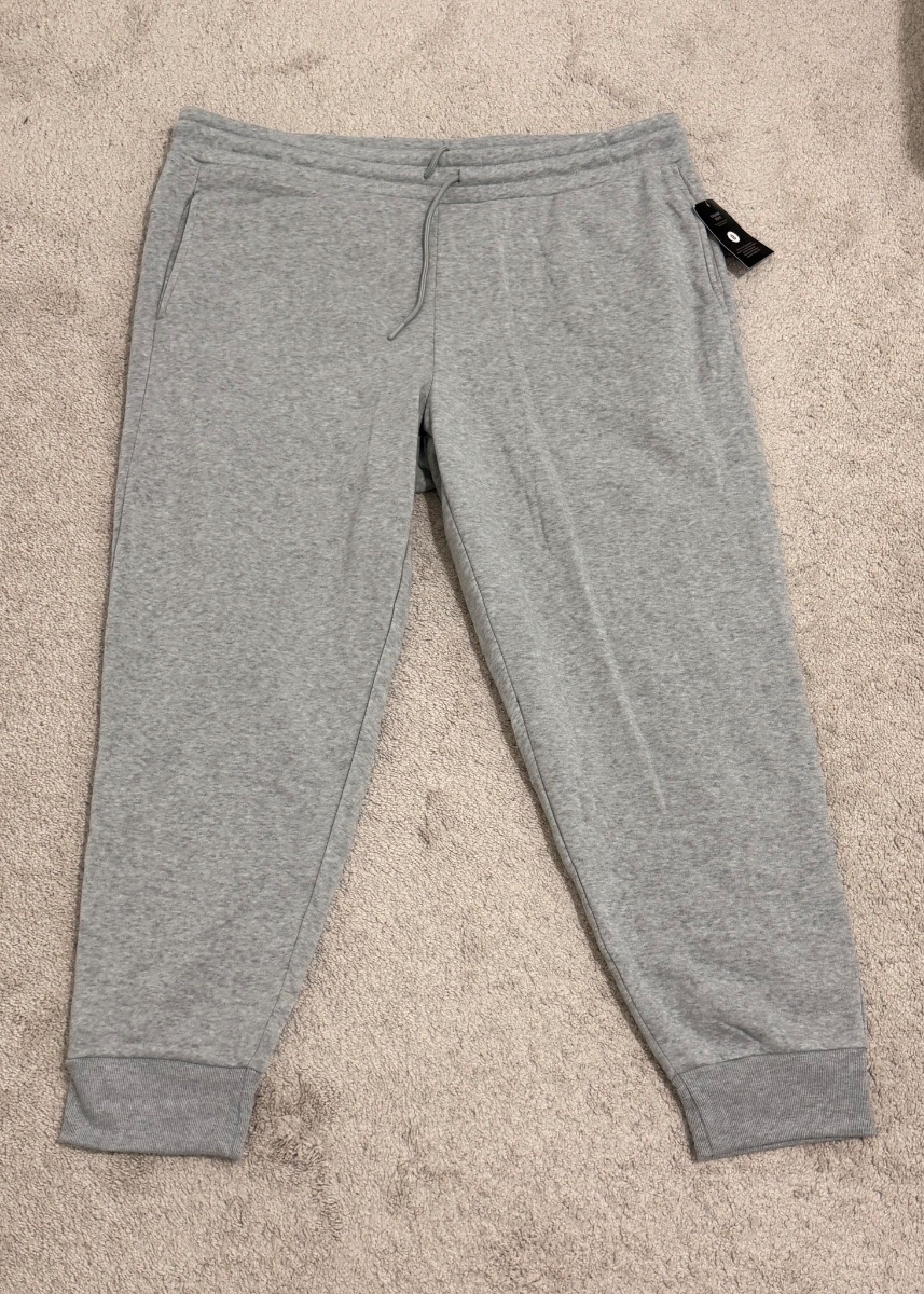 Bottoline Men’s Gray Sweatpants Size 3X Comfortable Jogger Pants New With Tags for sale in Sealy, TX