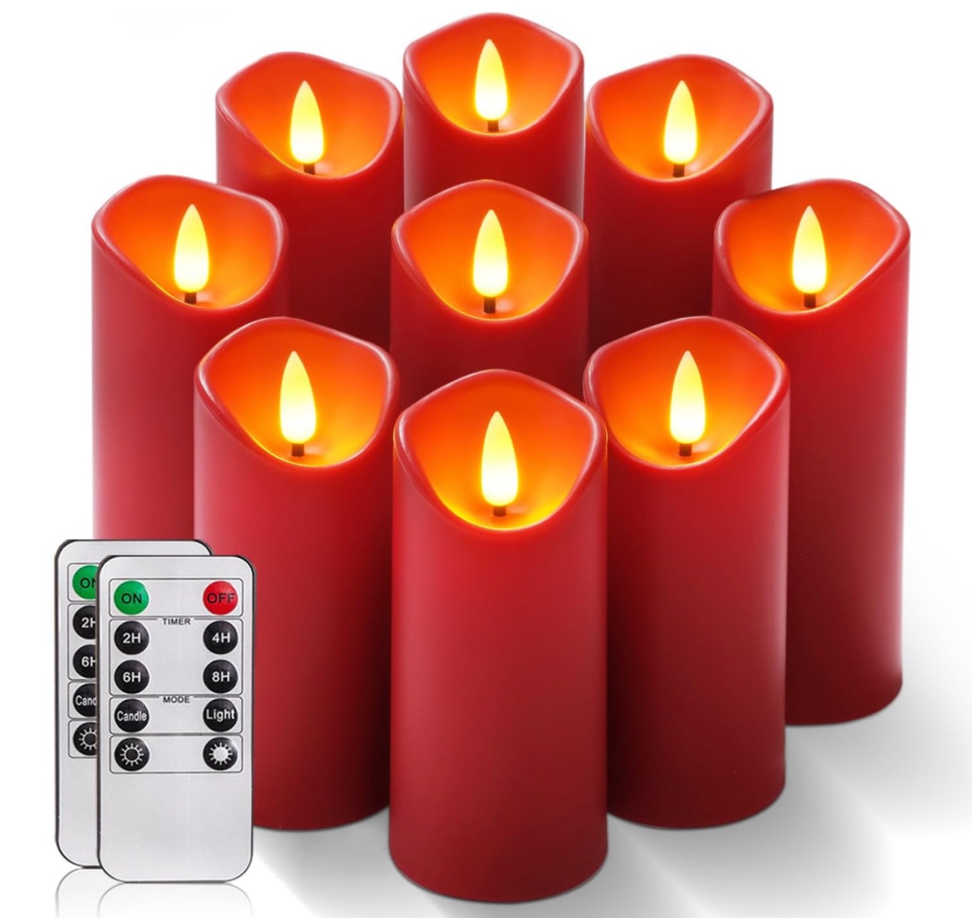 Homemory Christmas Flameless Candles