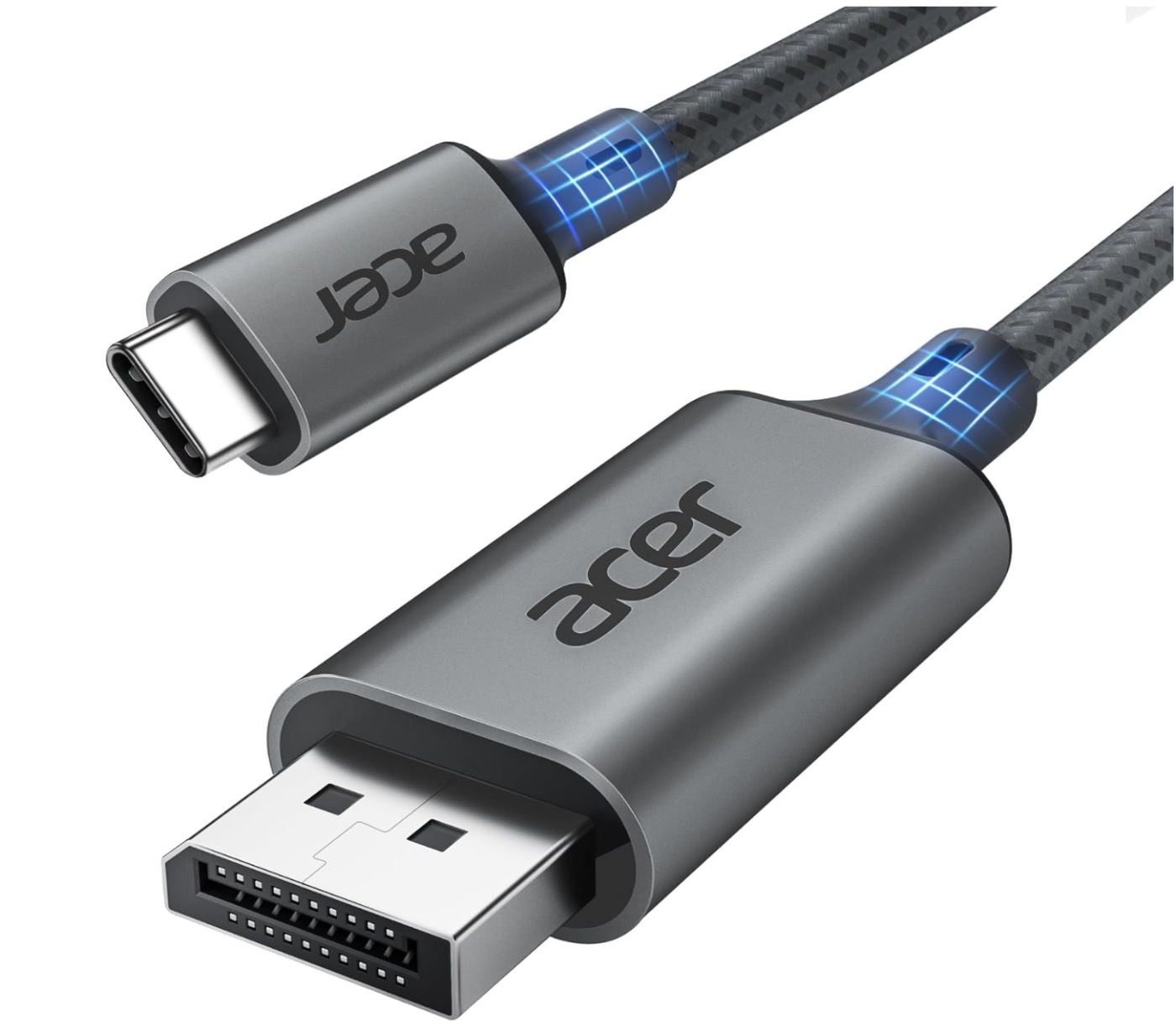 Acer USB C to DisplayPort Cable 6.6 FT (4K@60HZ 2K@165Hz)