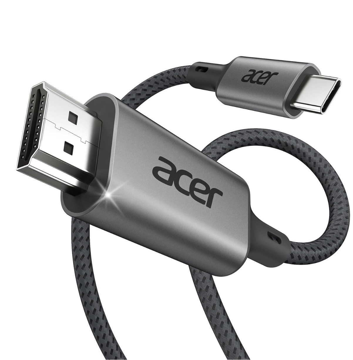acer USB C to HDMI Cable for Home Office 6.6FT (4K@60Hz).