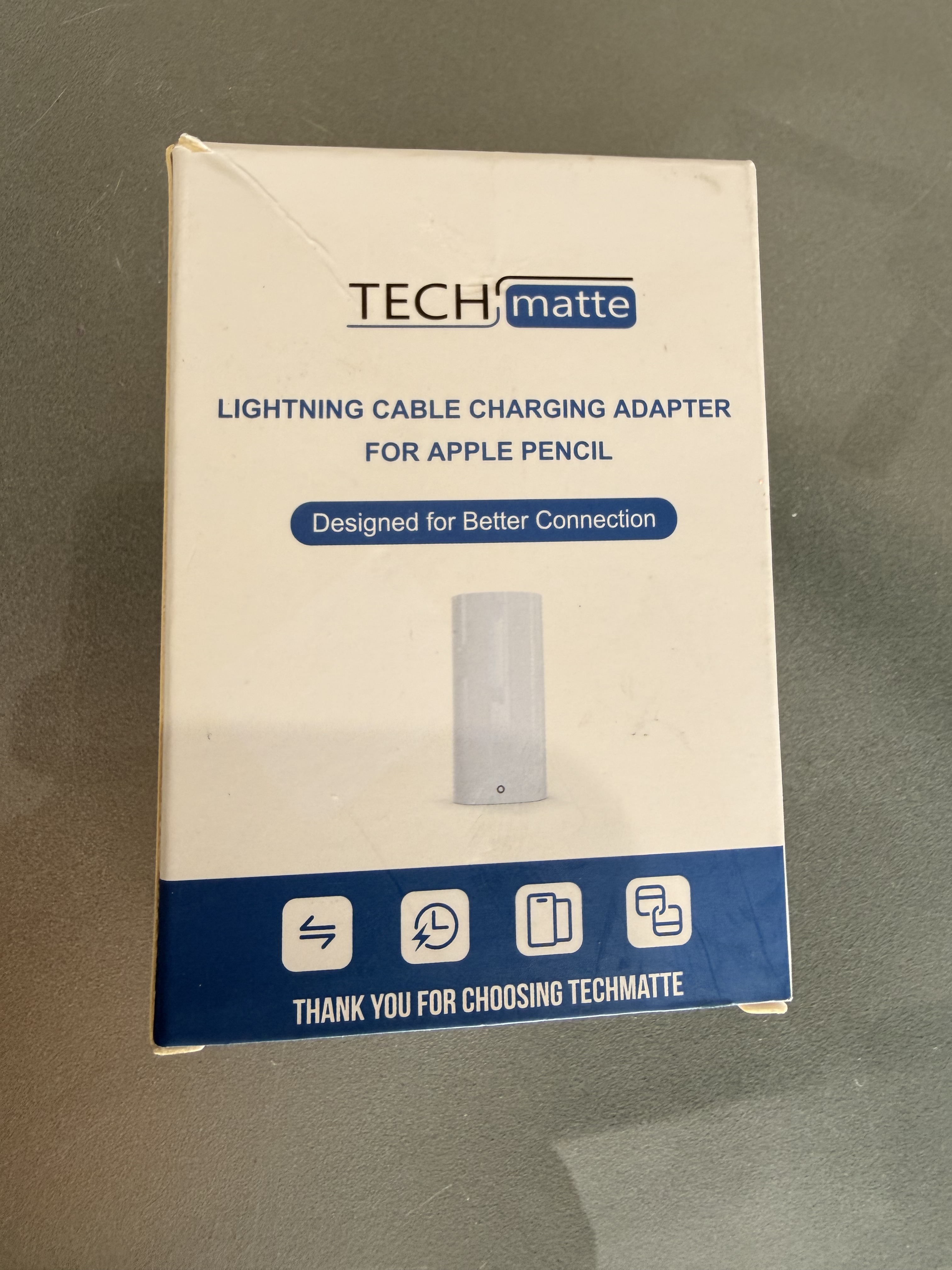 Charging Adapter Compatible with Apple Pencil 1st Generation, Female to Female Charger Connector